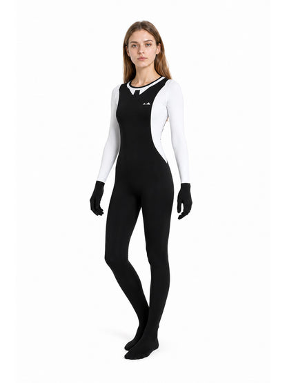Hooded Cat Jumpsuit with Paws for Halloween