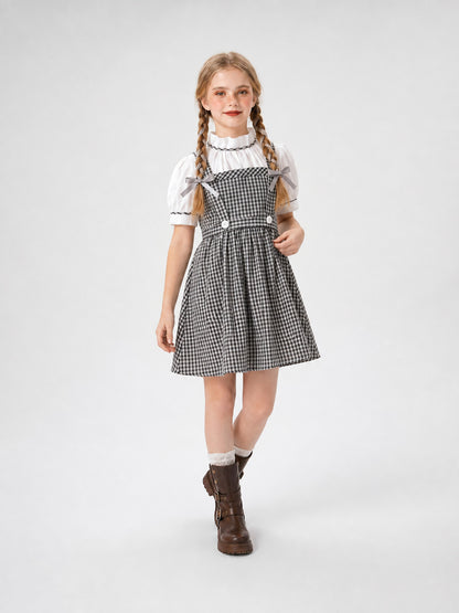 Dorothy Cosplay Dress, The Wizard of Oz Costume Dresses detail