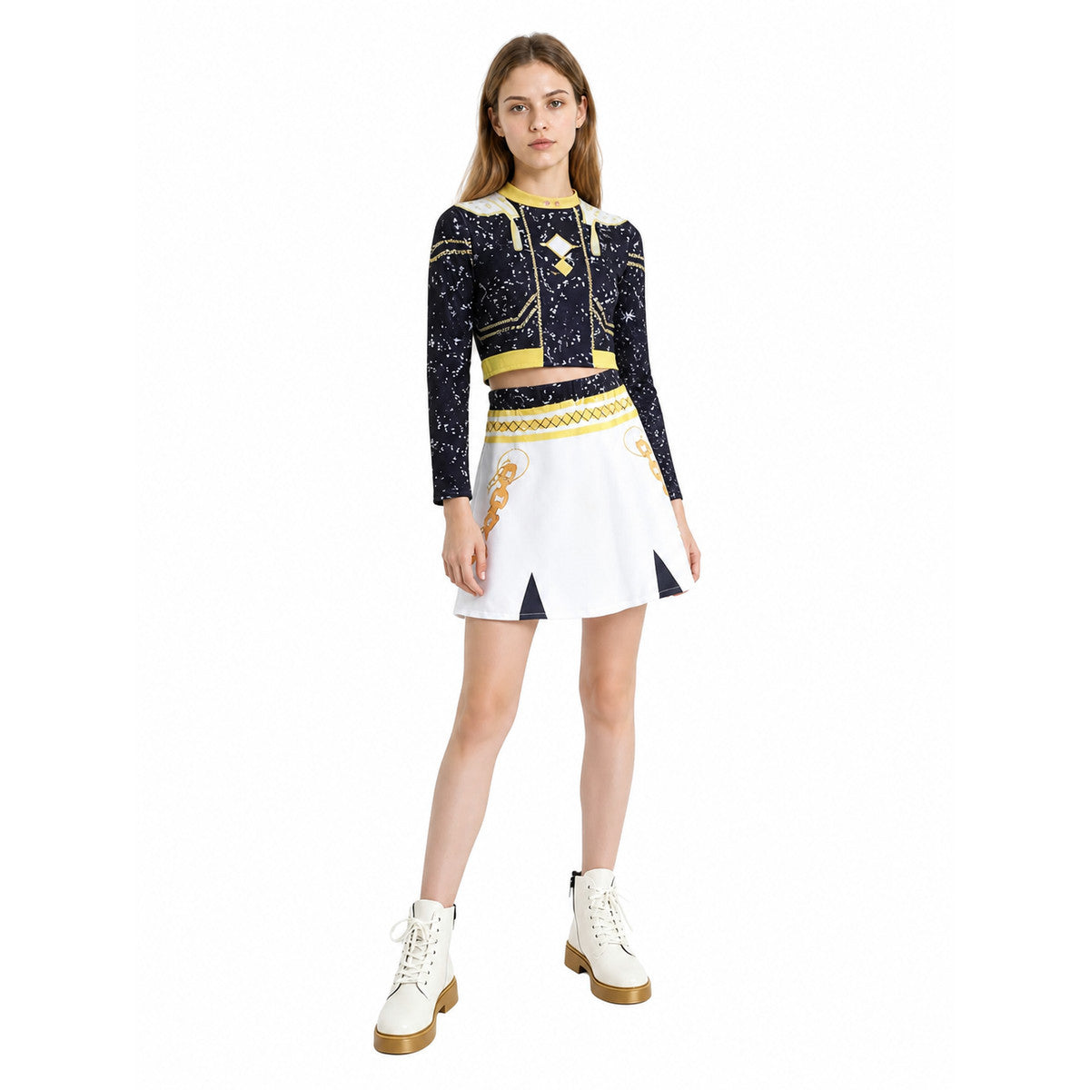 Children’s Costume: Top and Skirt with Gold Detailing lifestyle