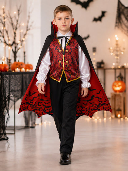 Children's Vampire Costume with Cape