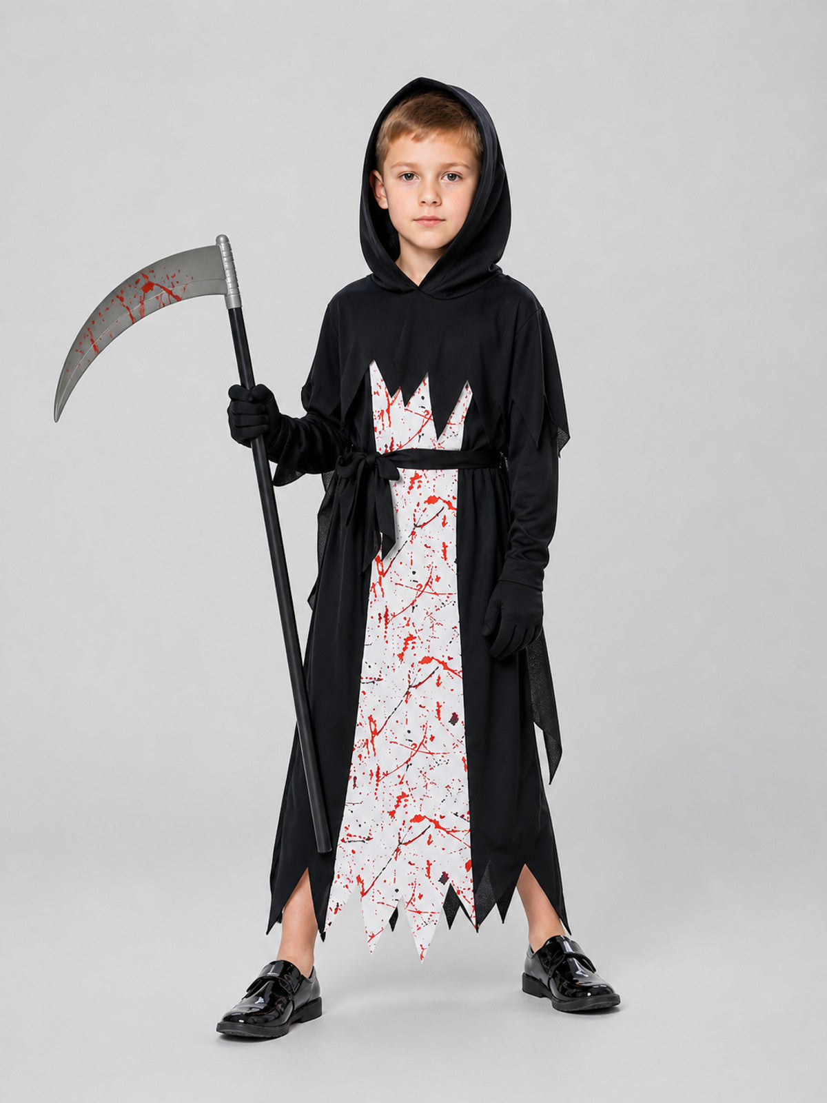 Hooded Vampire Costume for Halloween Cosplay Costumes detail