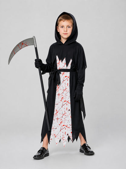 Hooded Vampire Costume for Halloween Cosplay Costumes detail