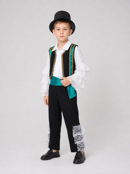 European-Style Retro Children’s Costume, 5 Pieces product detail