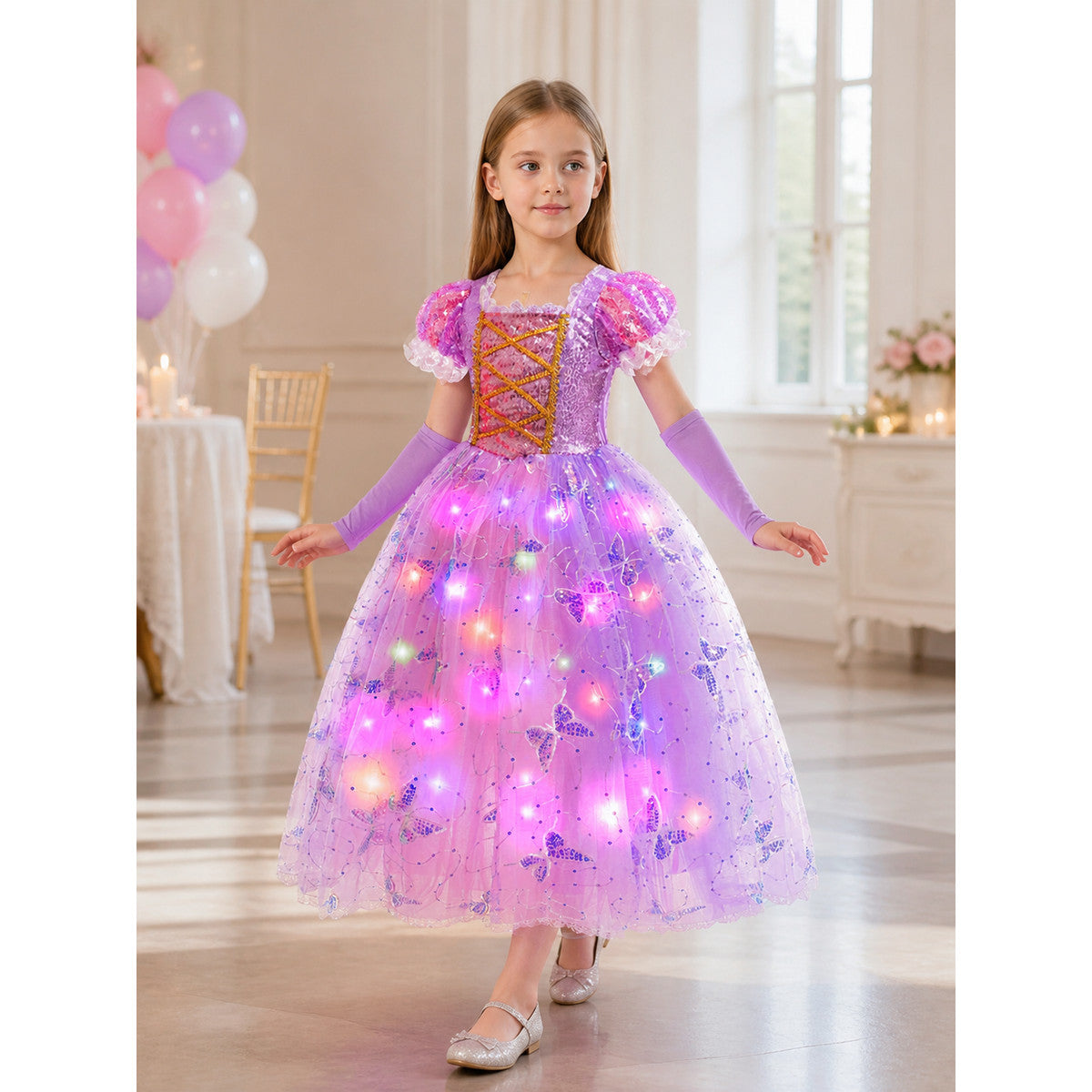 Princess Costume with Glowing Lights lifestyle view