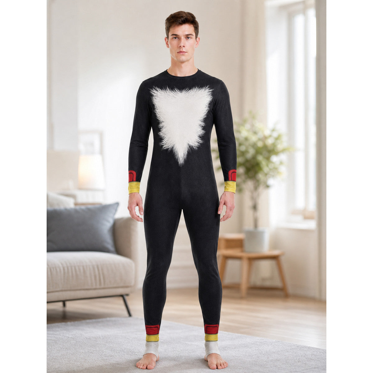 Sonic Costume with Mask for Cosplay and Halloween lifestyle view