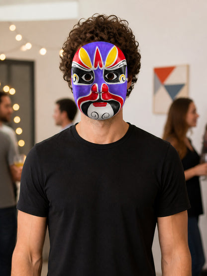Chinese-Style Carnival Mask for Halloween and Cosplay