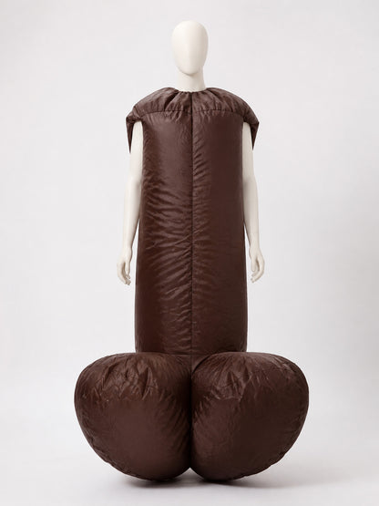 Brown Inflatable Carnival Costume, One Size main product view