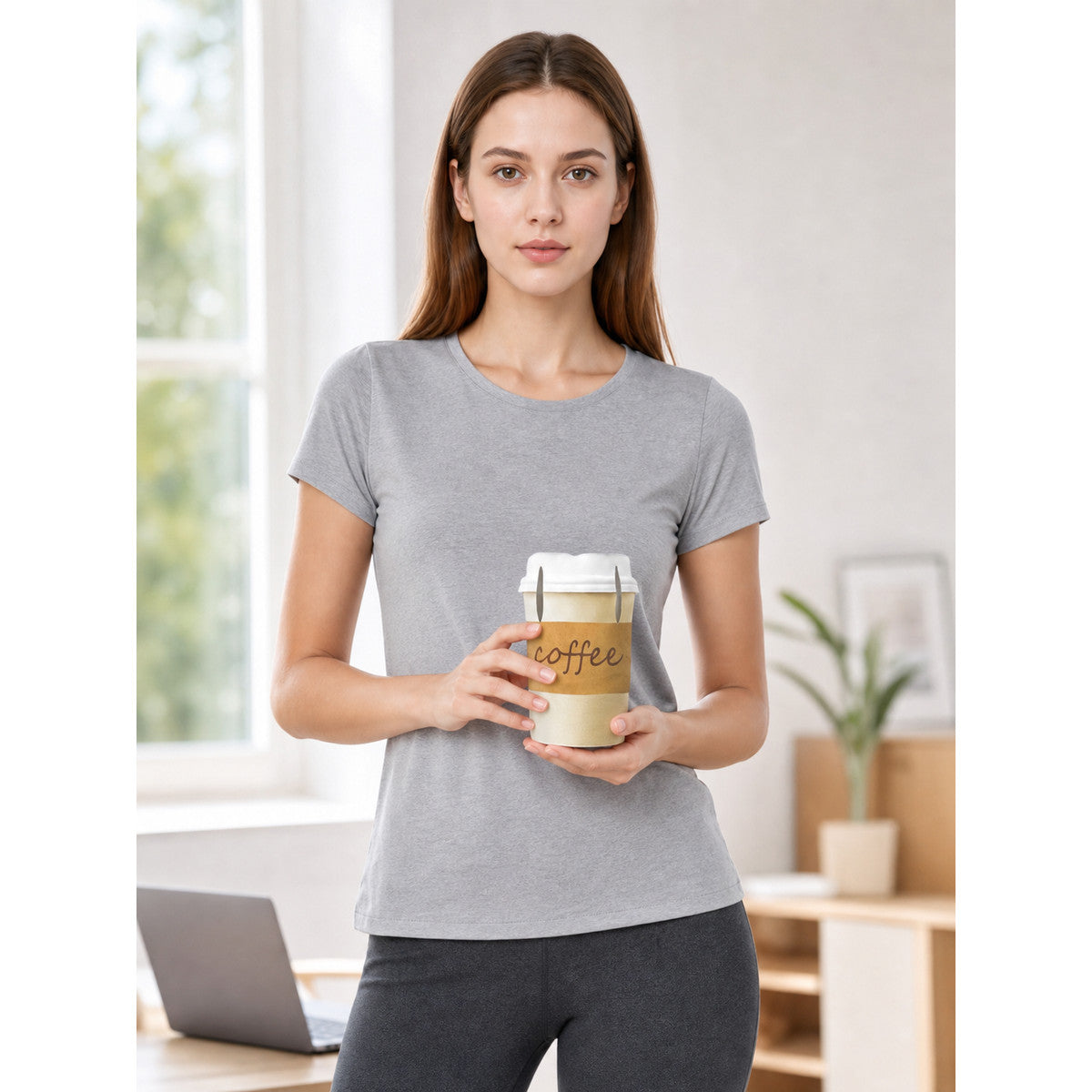 Coffee Cup Costume for Halloween and Parties lifestyle view