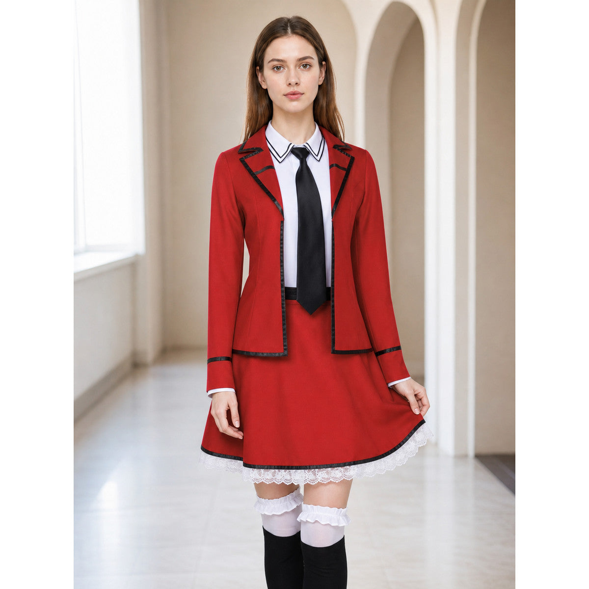 Kotori Itsuka Cosplay Costume, School Uniform