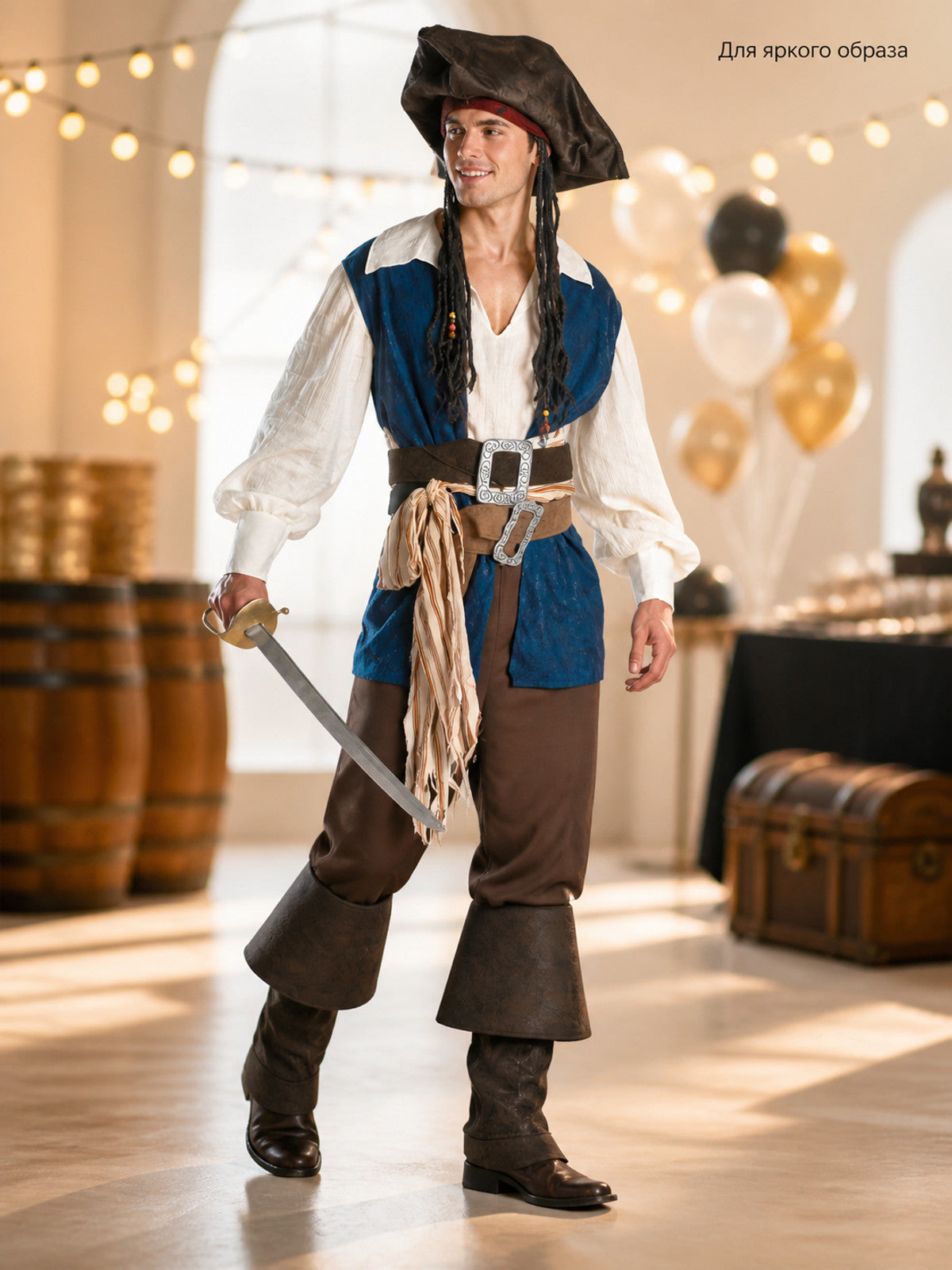 Pirate Costume for Halloween and Cosplay