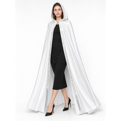 White Hooded Costume Cape, Medieval occasion guide