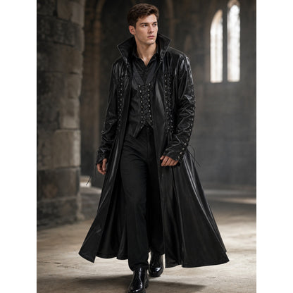 Gothic Long Cape for Costume and Cosplay lifestyle view