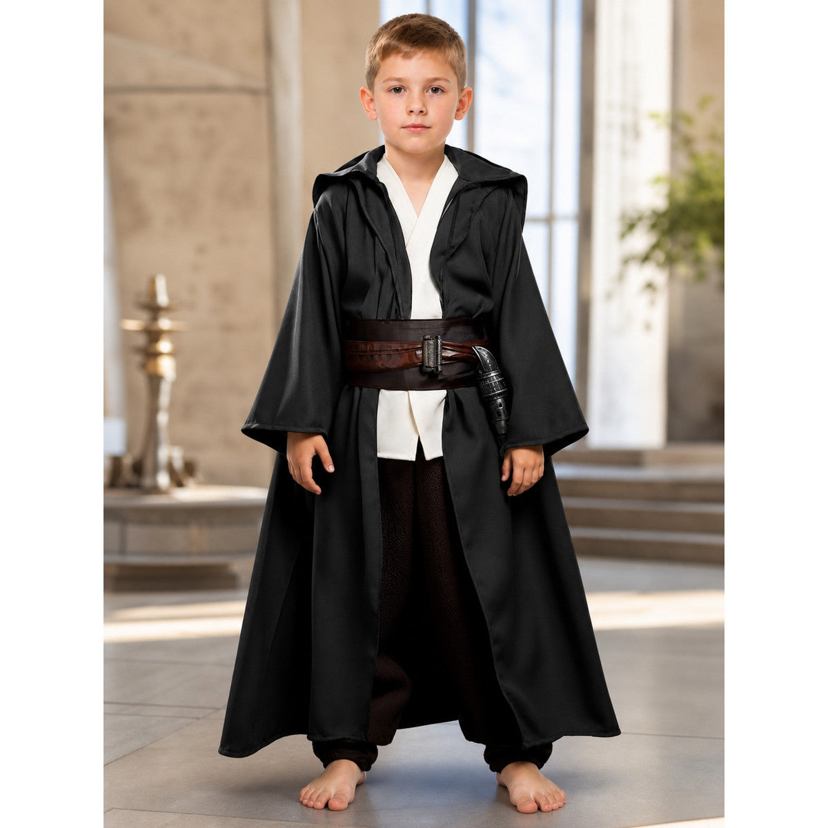Kids' Black Star Wars Character Costume lifestyle