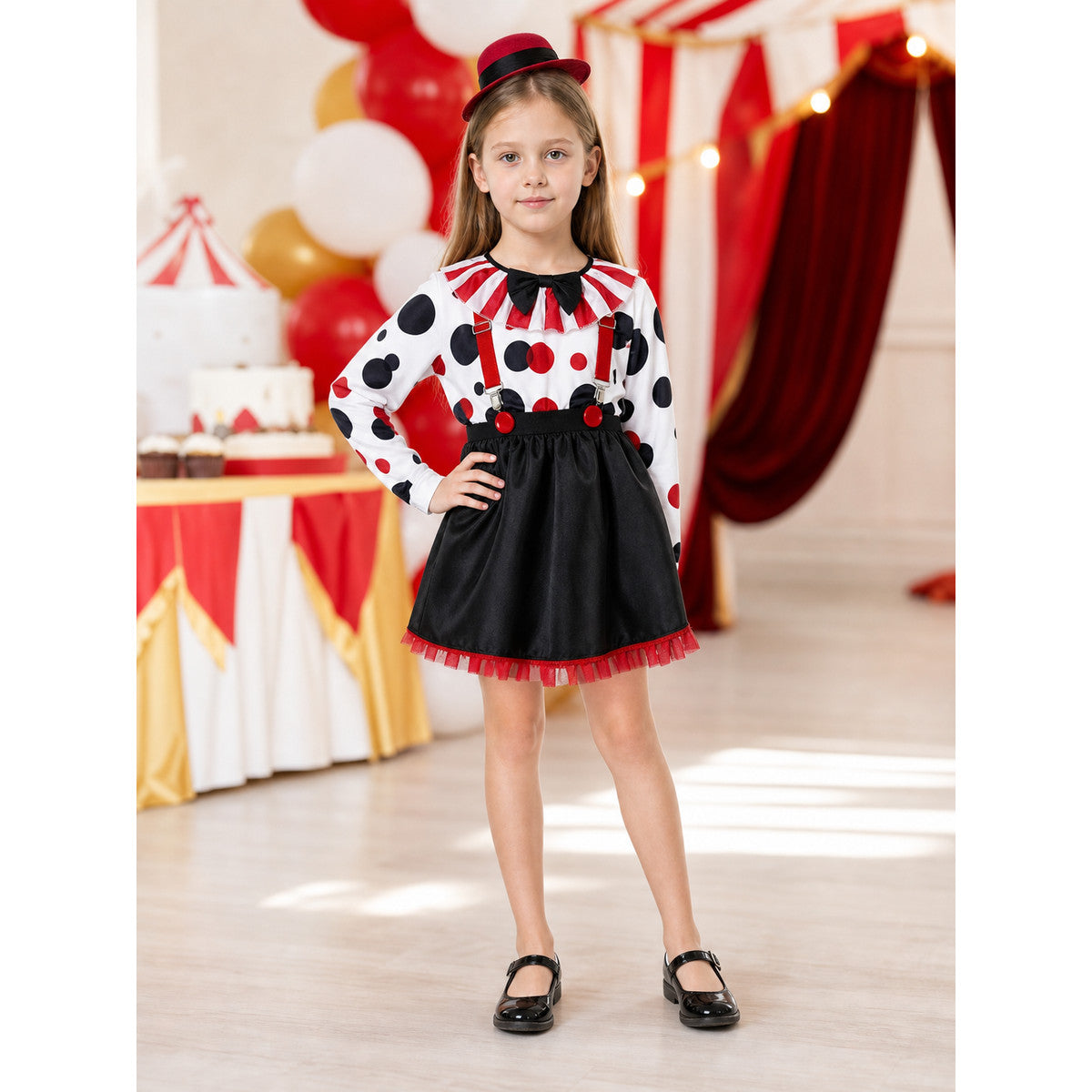 Clown Costume for Halloween and Performances lifestyle