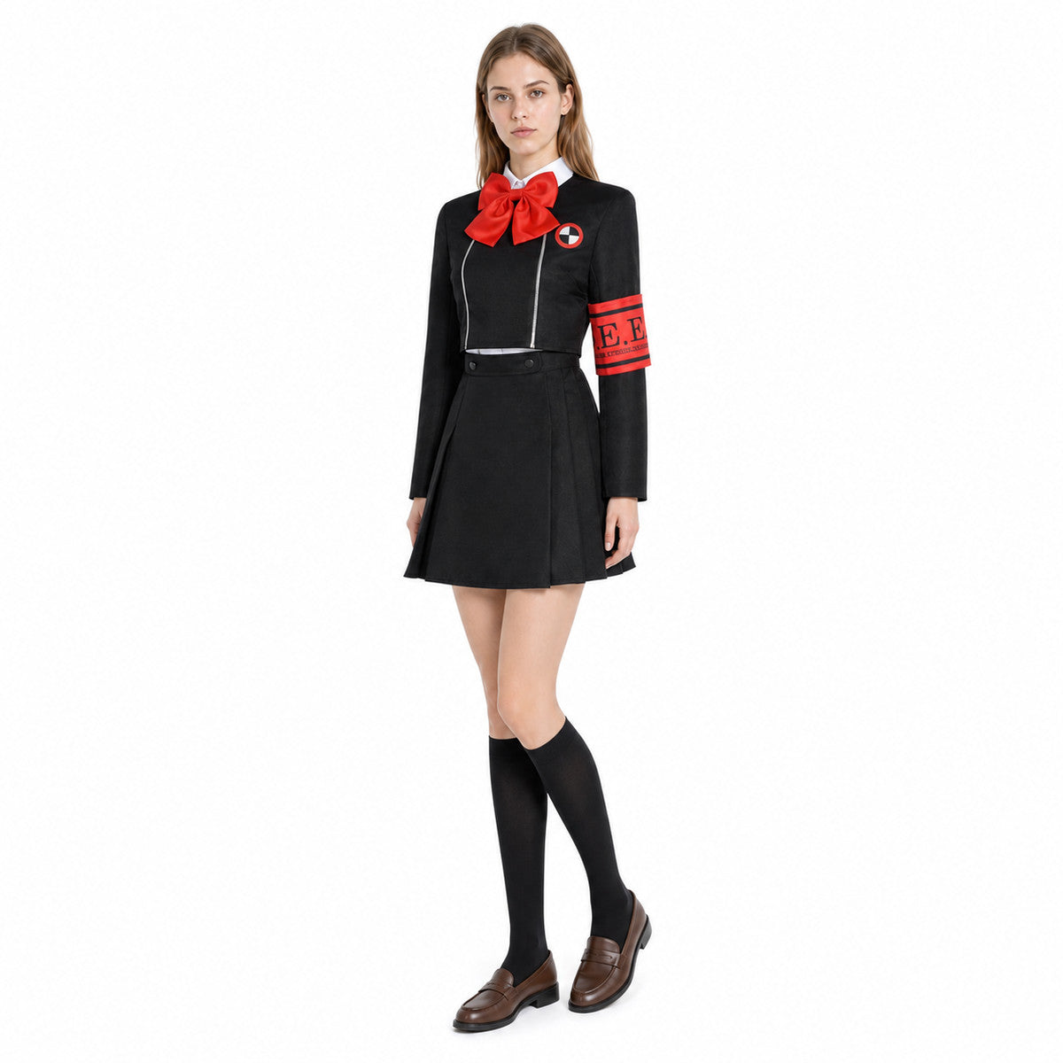 School Uniform with Skirt and Blazer for Cosplay Costumes detail