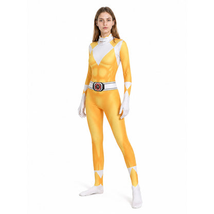 One-Piece Orange Cosplay Costume with Mask lifestyle