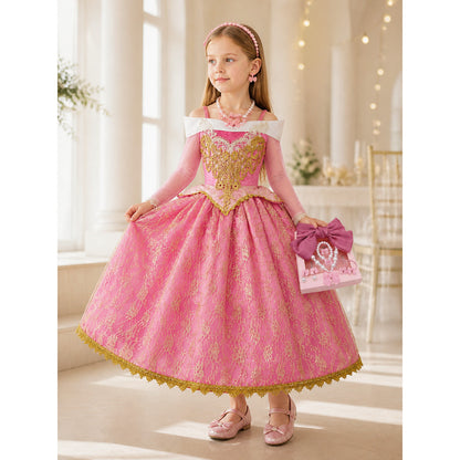 Pink Princess Halloween Costume lifestyle view