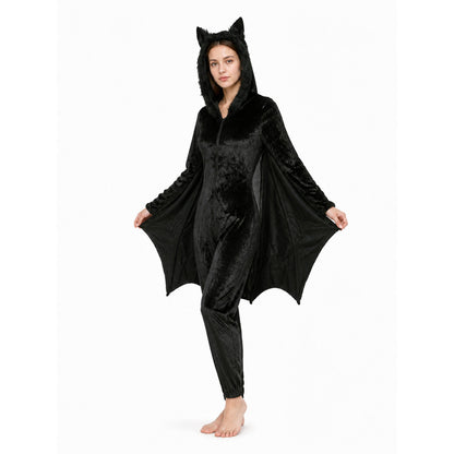 Bat jumpsuit with a hood and wings product detail