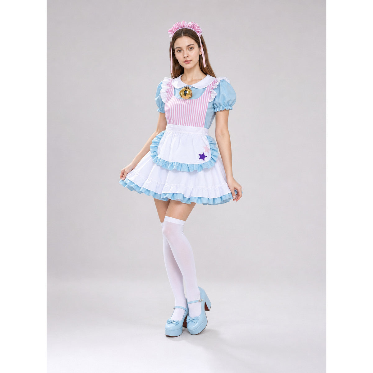 Maid-Style Cosplay Costume Dress