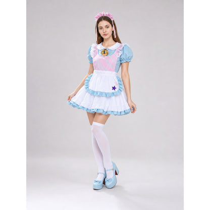 Maid-Style Cosplay Costume Dress