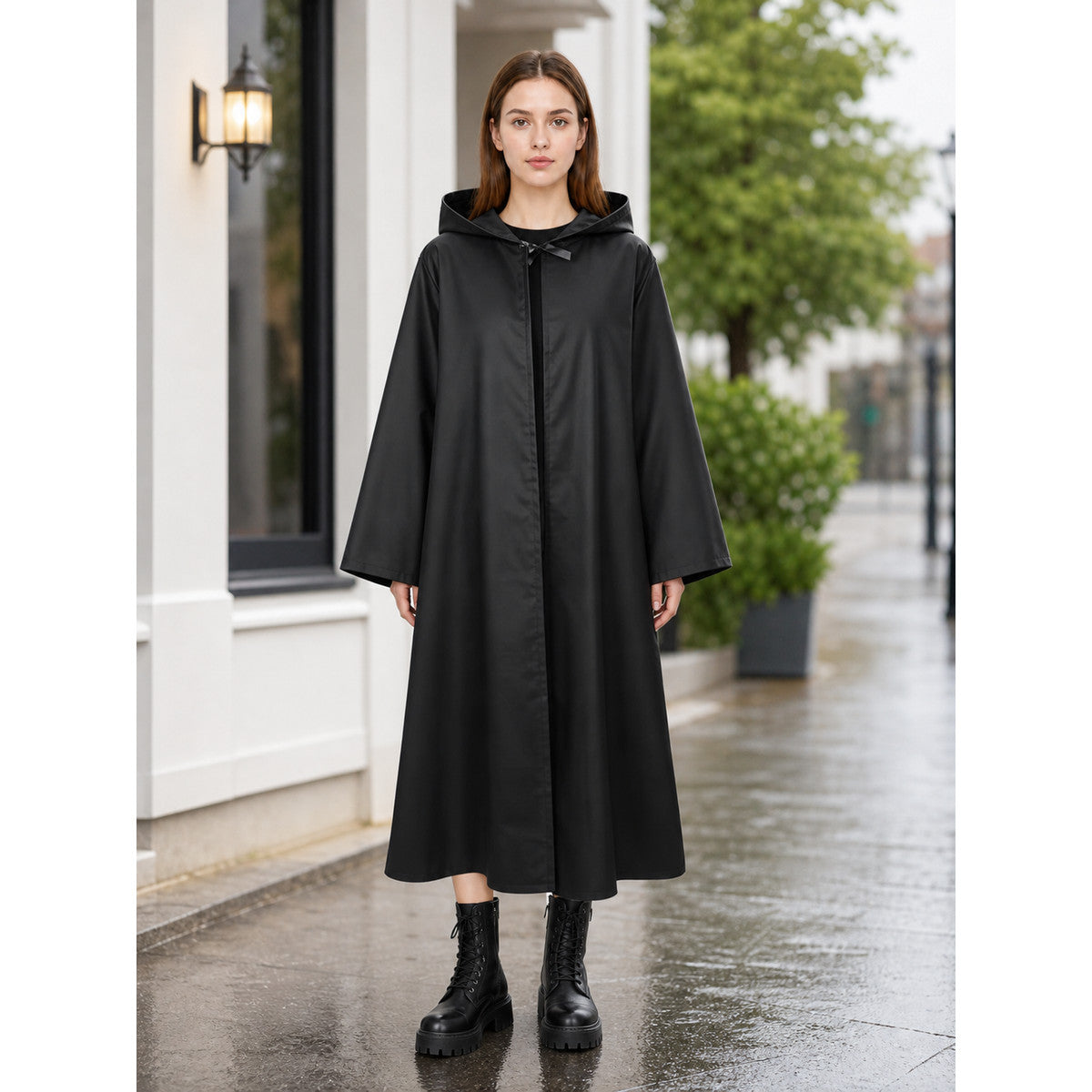 Hooded Cloak Poncho for Obi-Wan Kenobi Cosplay