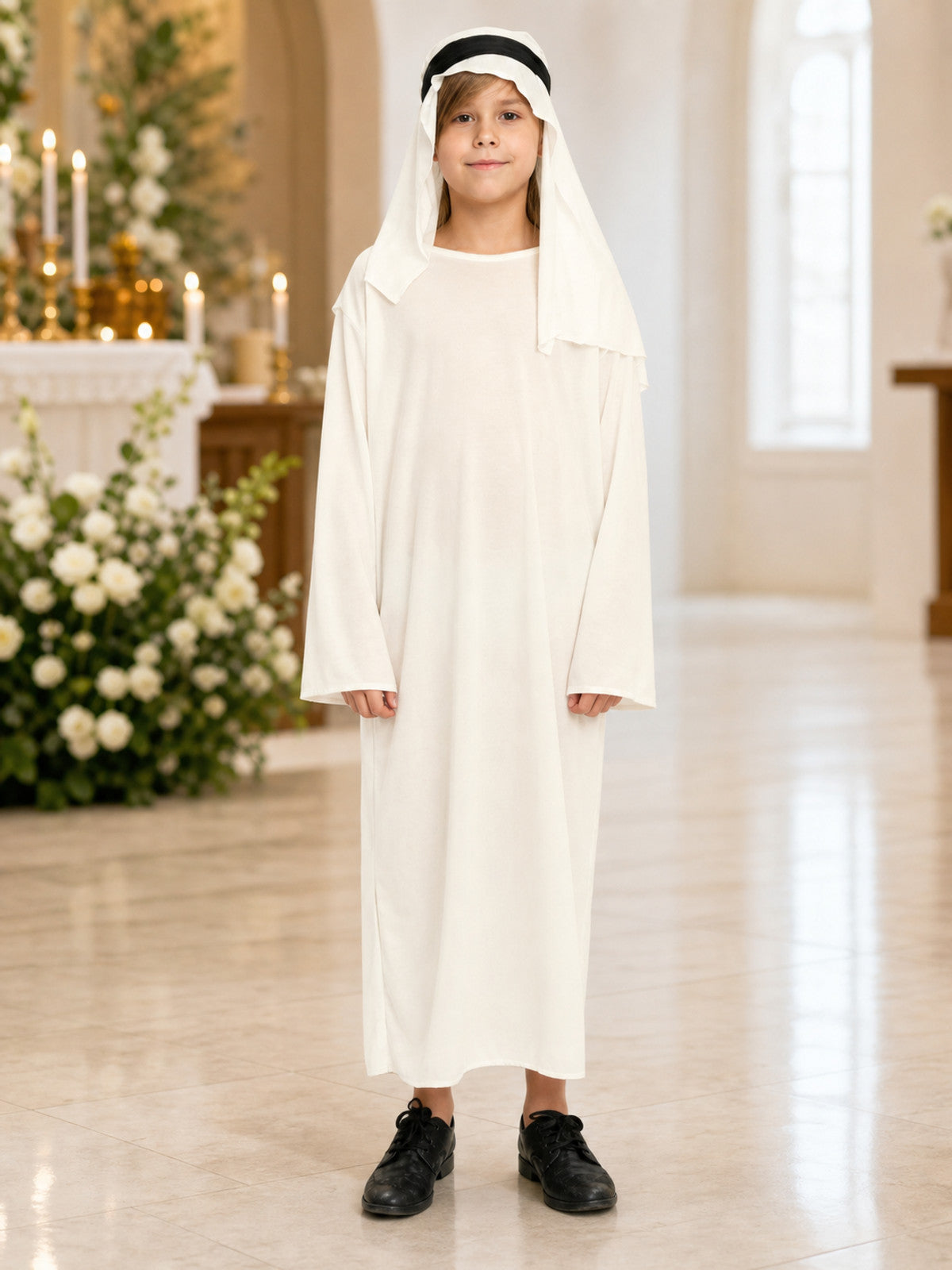 Children's Arabic-Style Costume with Pendant lifestyle view