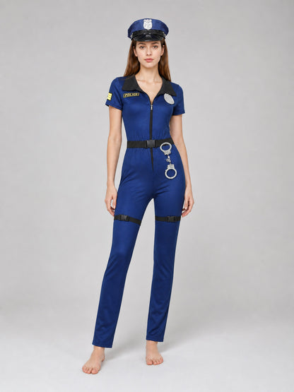 Police Costume for Cosplay with Police Hat