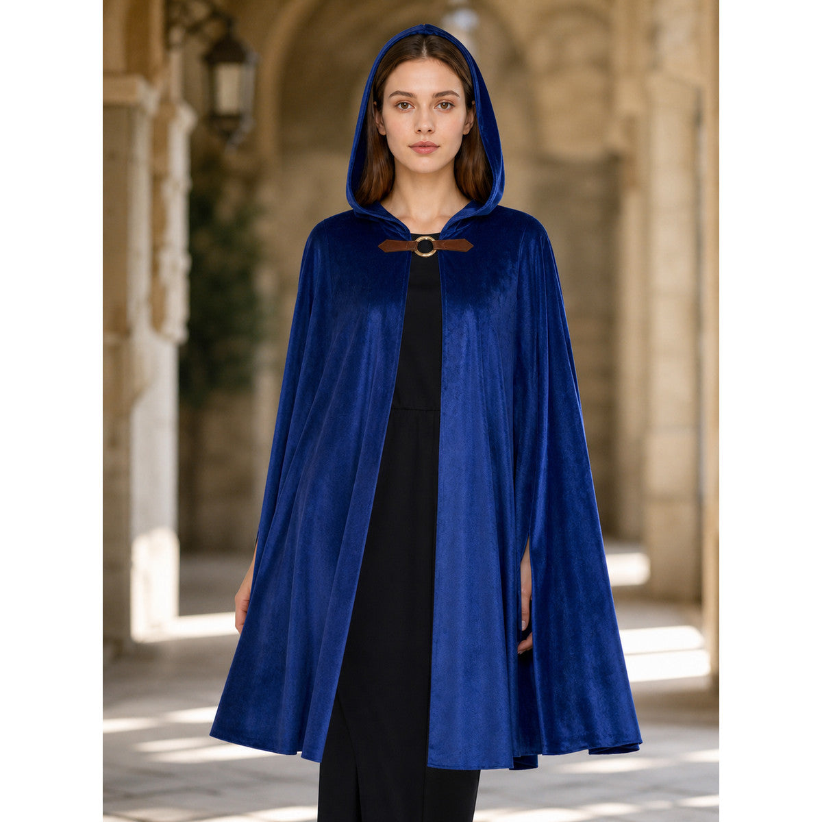 Medieval Hooded Cloak for Cosplay lifestyle