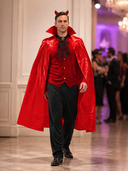 Devil Costume, Red and Black lifestyle view