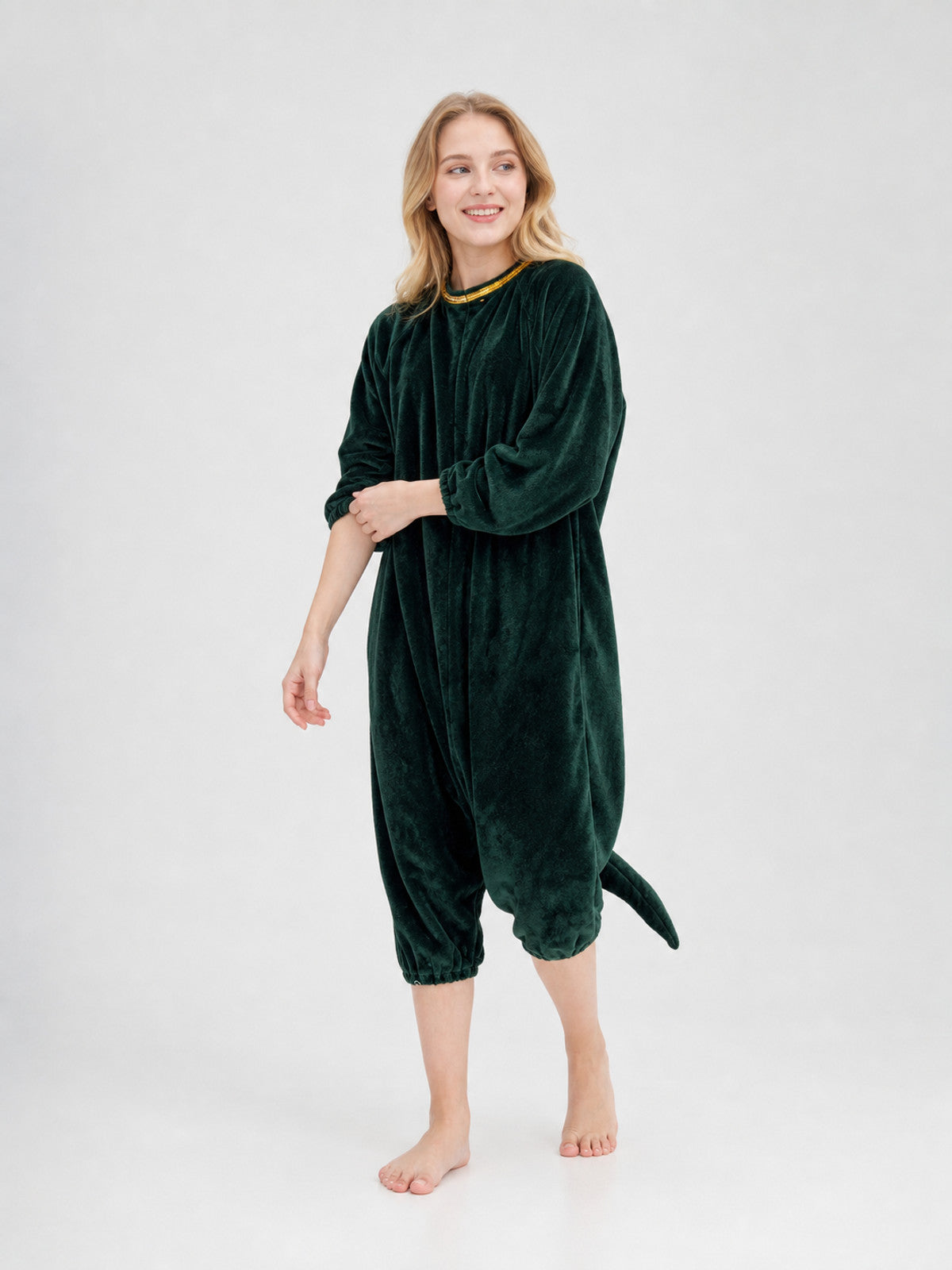 Dinosaur Carnival Costume, Jumpsuit with Tail