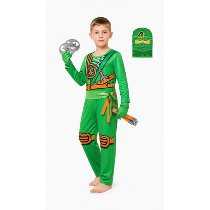 Ninja Costume with Mask and Gloves for Cosplay Costume Masks detail