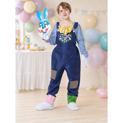 Clown Costume with Rabbit and Butterfly for Easter lifestyle view