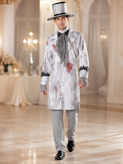 Costume with Top Hat and Neck Accessory lifestyle view