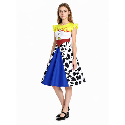 Jessie Costume for Performances, Top and Half-Skirt lifestyle