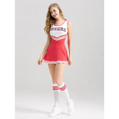 CHEERS Performance Costume, Dress and Pom-Poms