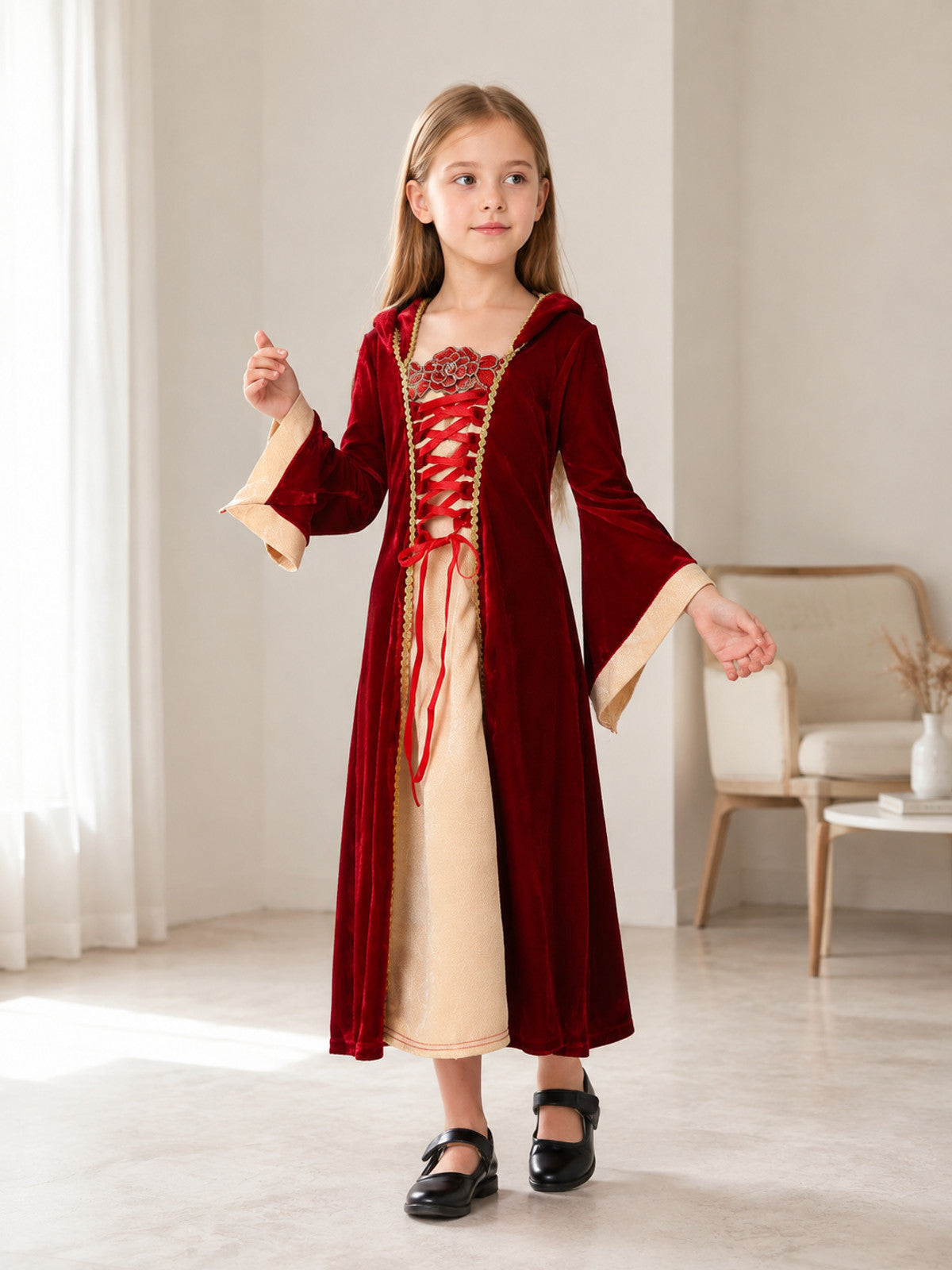 Medieval Princess Costume for Stage Cosplay lifestyle view