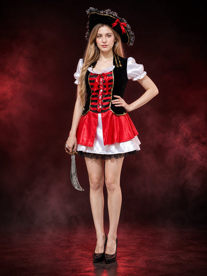 Women's Pirate Costume for Cosplay and Halloween main product view
