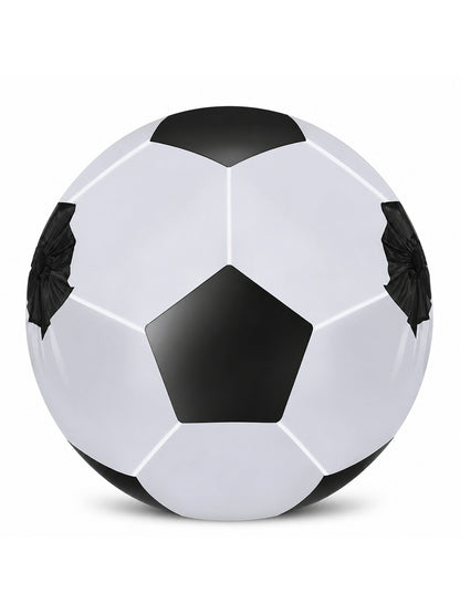 Adult Soccer Inflatable Cosplay Costume Football Club Party Blow Up Suit Mascot