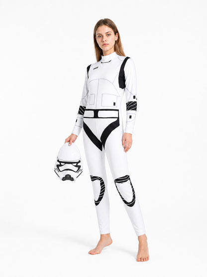 Stormtrooper Costume: Jumpsuit and Headpiece