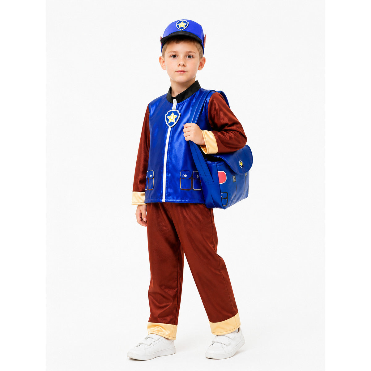 Children's Patrol-Style Costume with Backpack Costumes detail