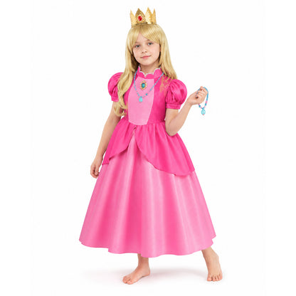Princess Costume with Dress, Wig, and Crown Costume Dresses detail