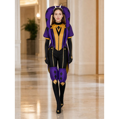 Jester-Style Clown Theater Costume lifestyle view