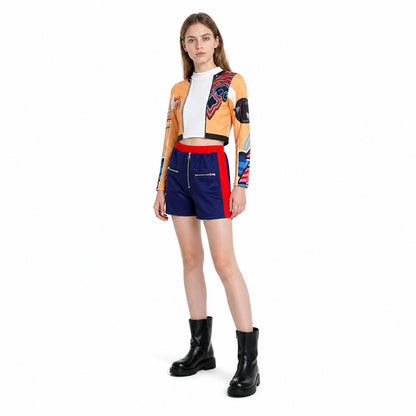 Long-Sleeve Cosplay Costume with Shorts lifestyle