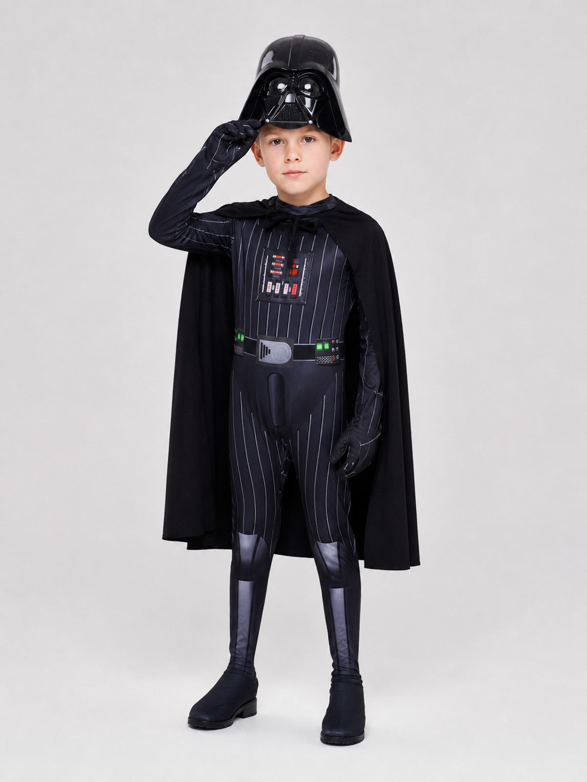 Darth Vader Costume, Jumpsuit with Cape