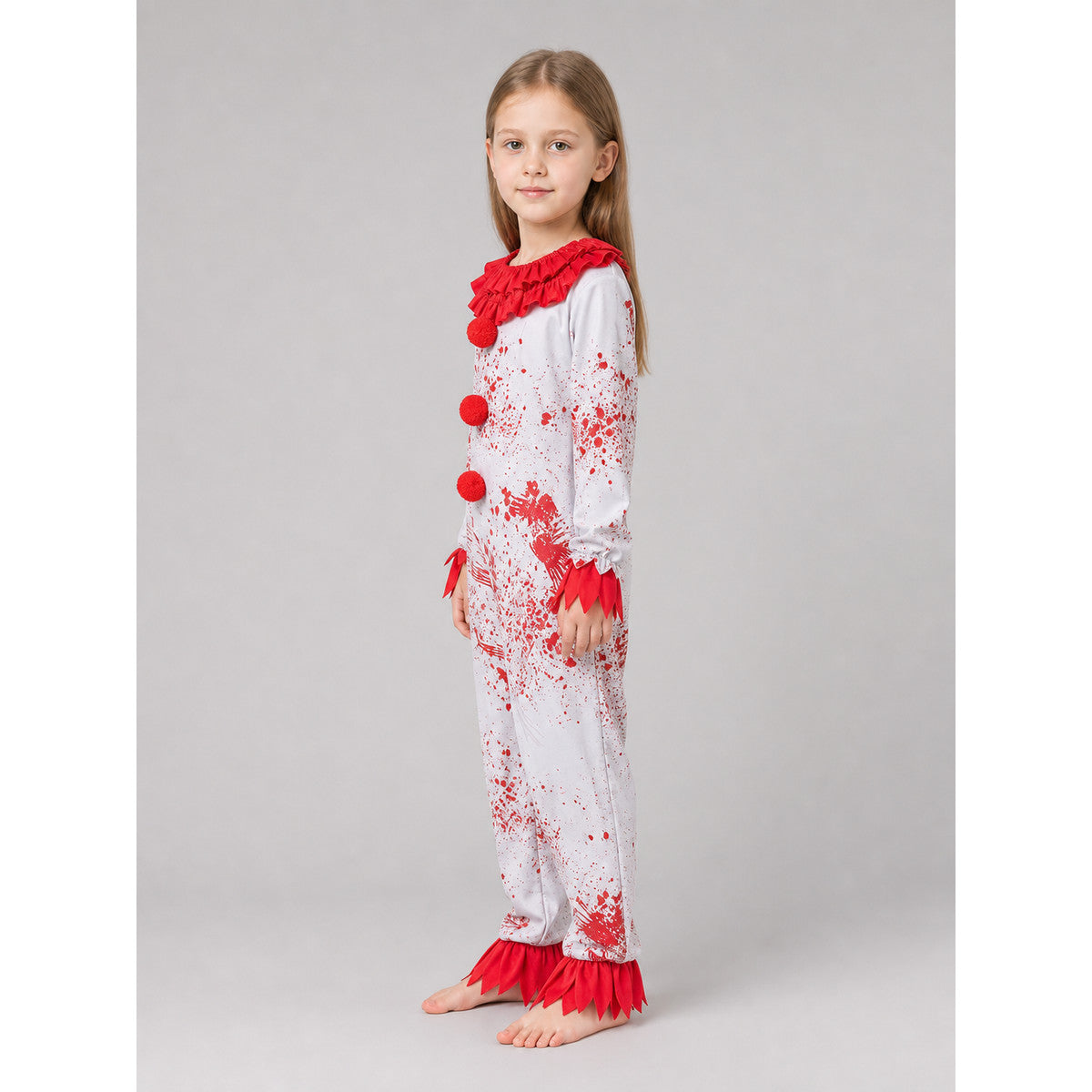 Scary Clown Costume for Halloween and Cosplay lifestyle