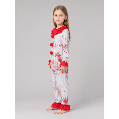 Scary Clown Costume for Halloween and Cosplay lifestyle