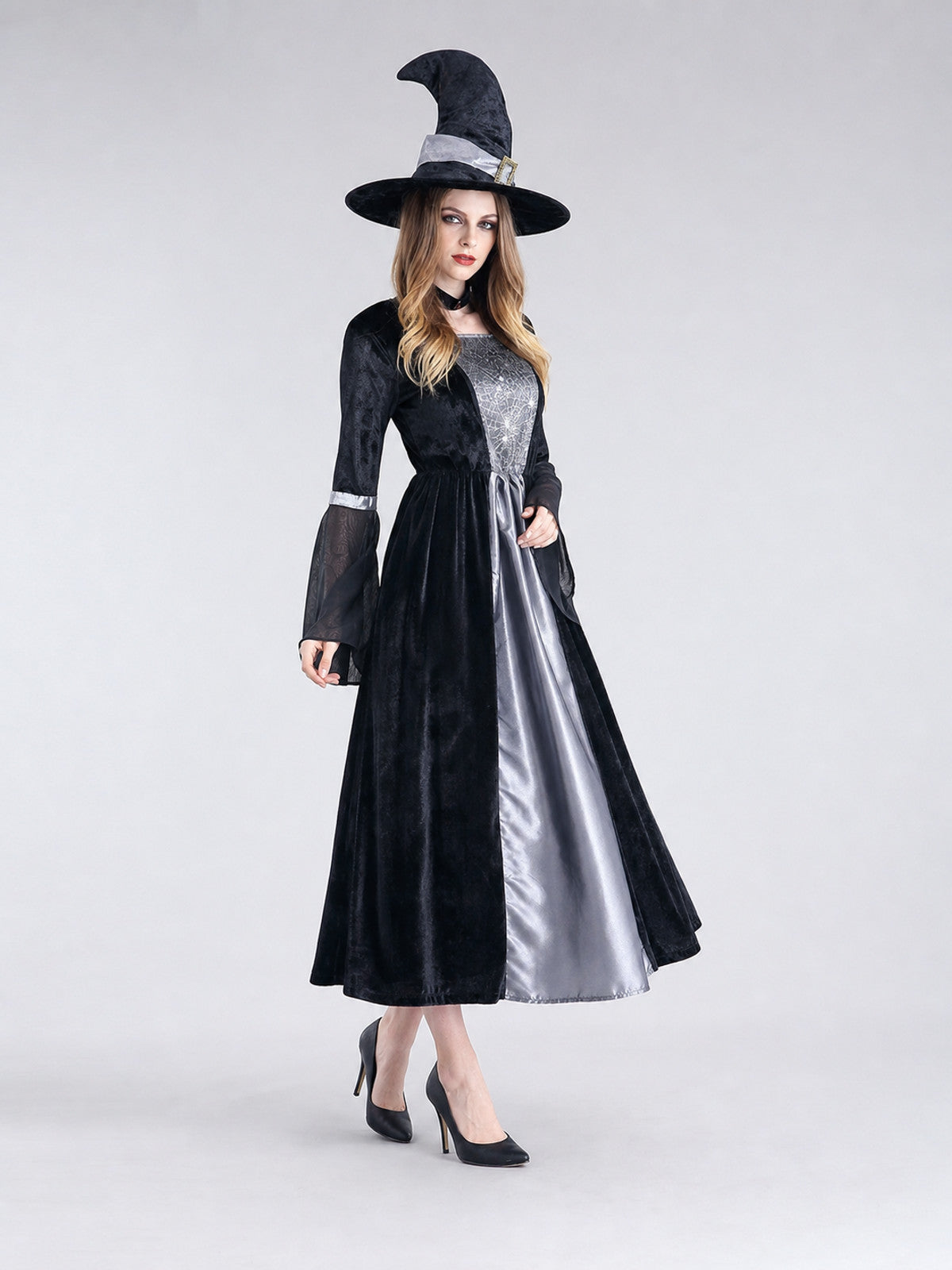 Halloween Cosplay Costume: Dress and Hat
