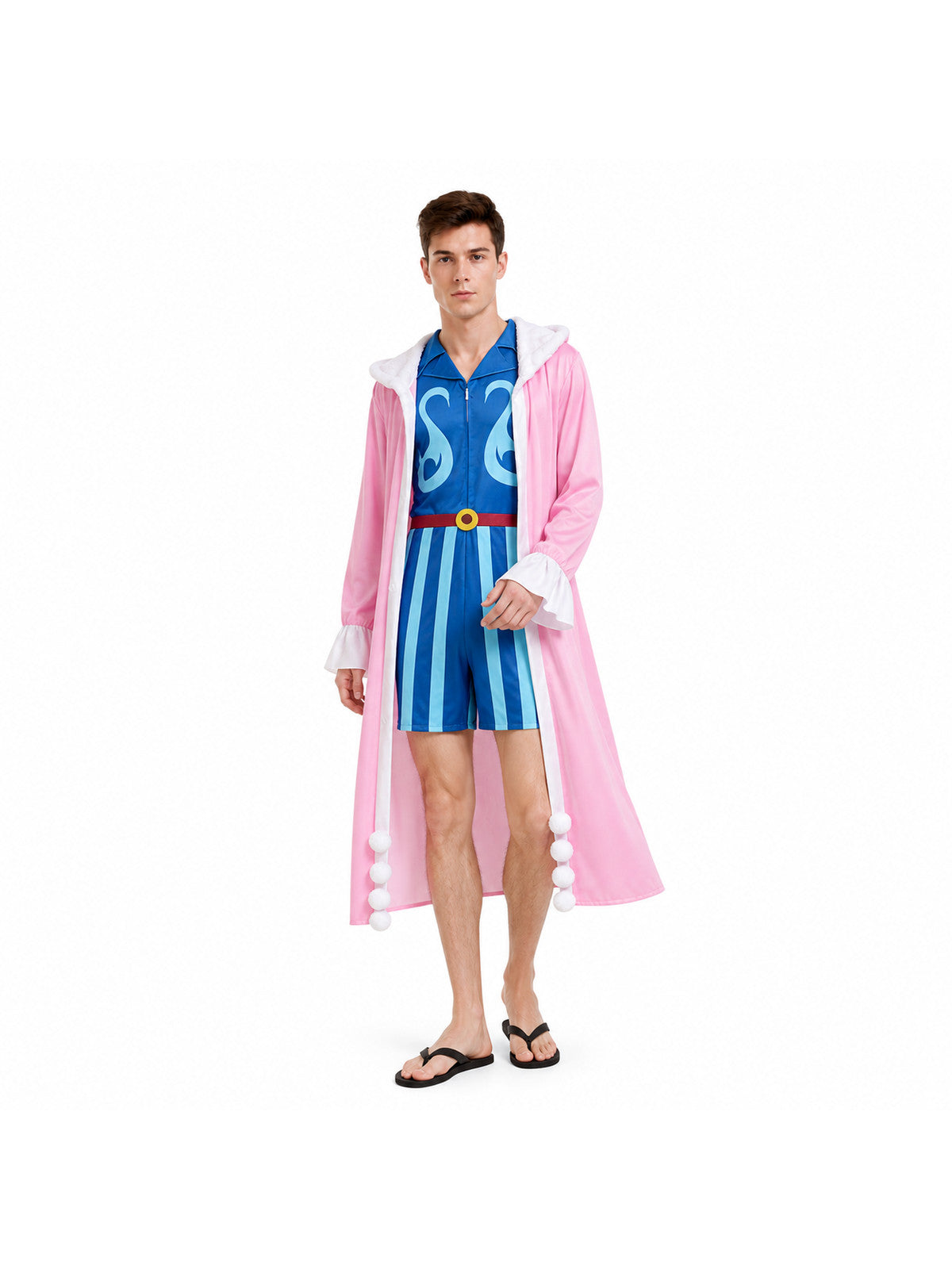 One Piece Bon Clay Cosplay Costume Set Costumes detail