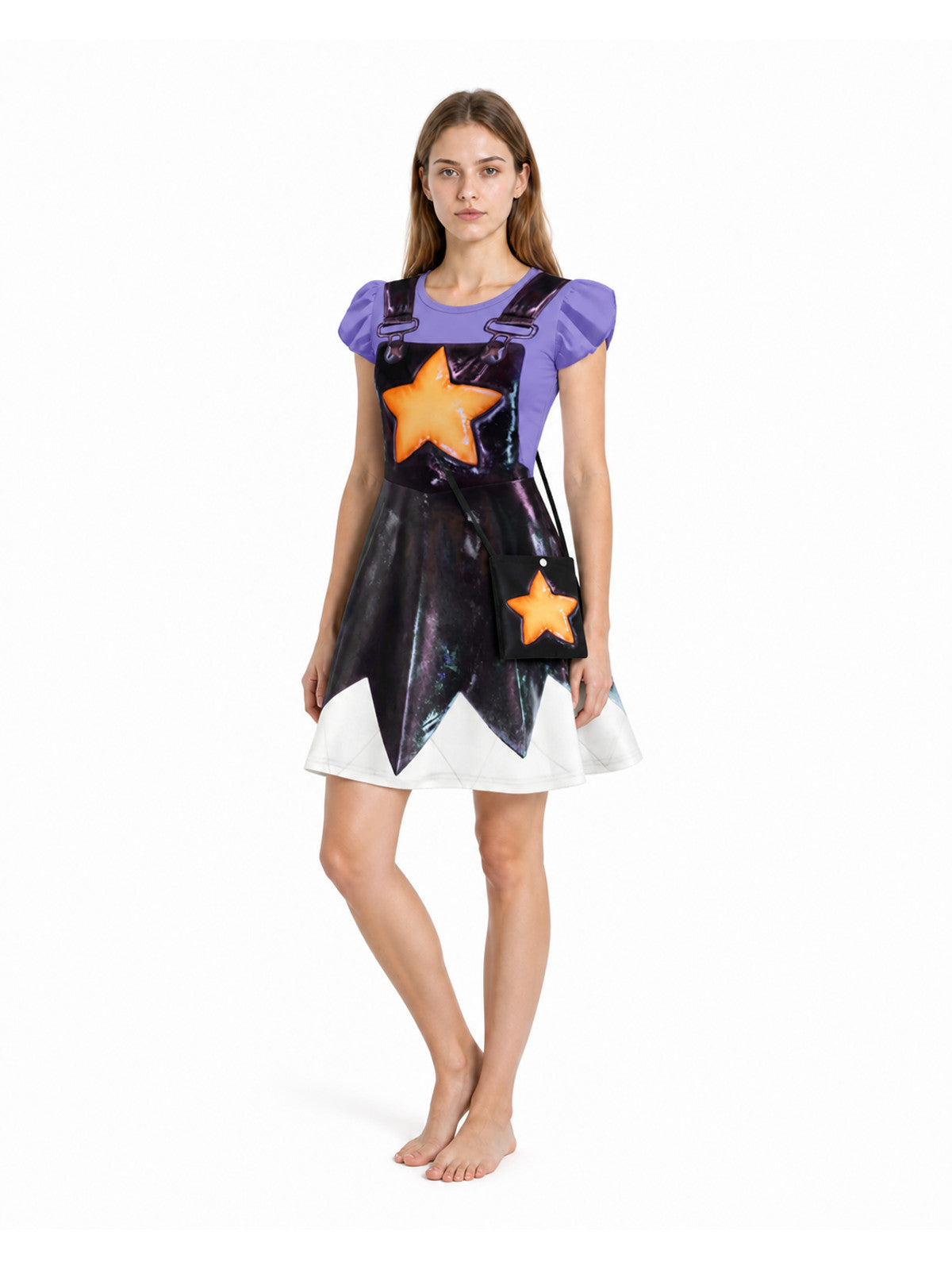 Star Crossbody Bag and Dress Set Costume Dresses detail