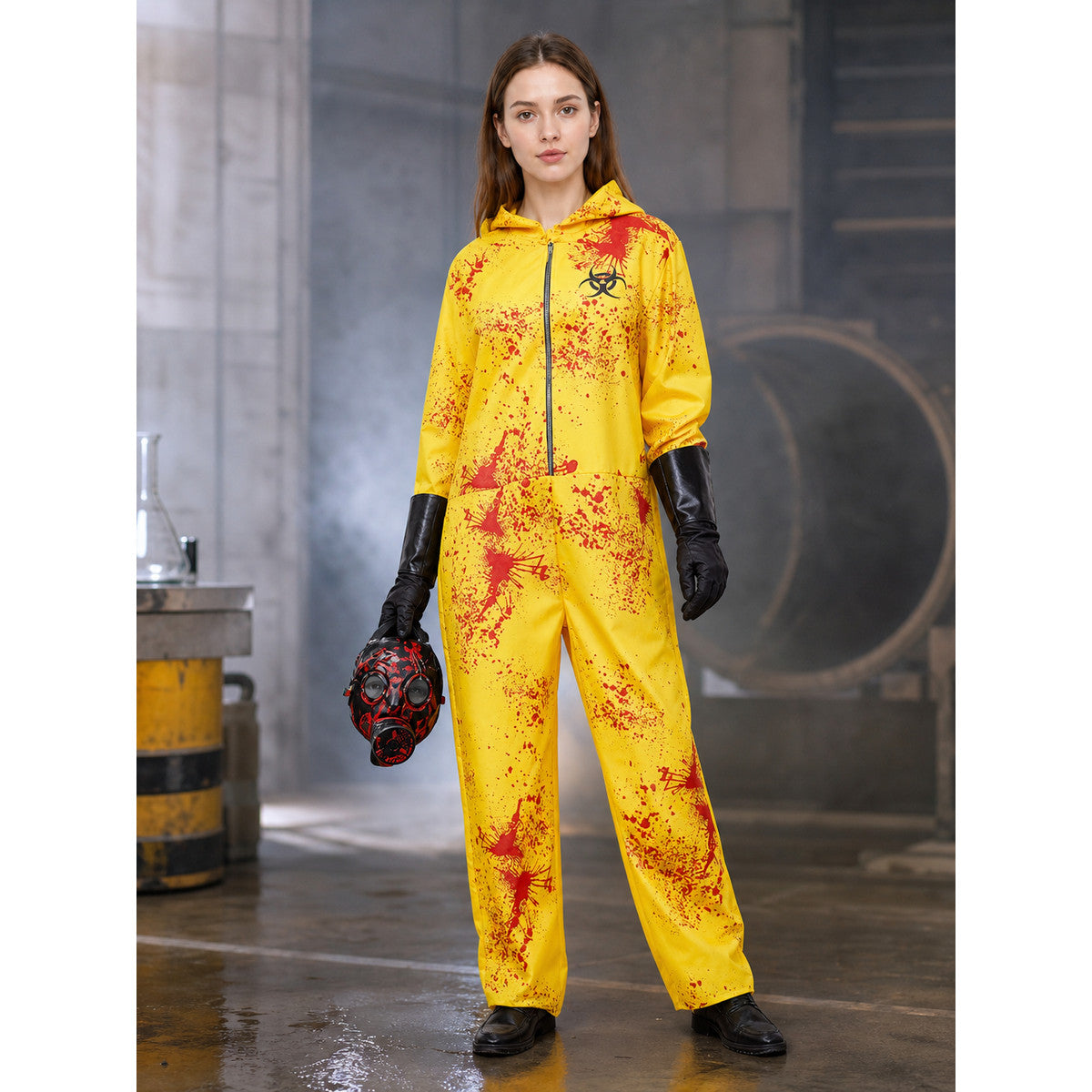 Halloween Hazmat Costume lifestyle view